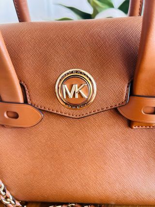 Bolso Michael Kors Satchel Caramelo Original