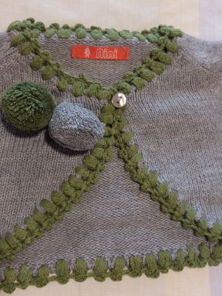 Conjunto vestido y rebeca invierno Talla 3