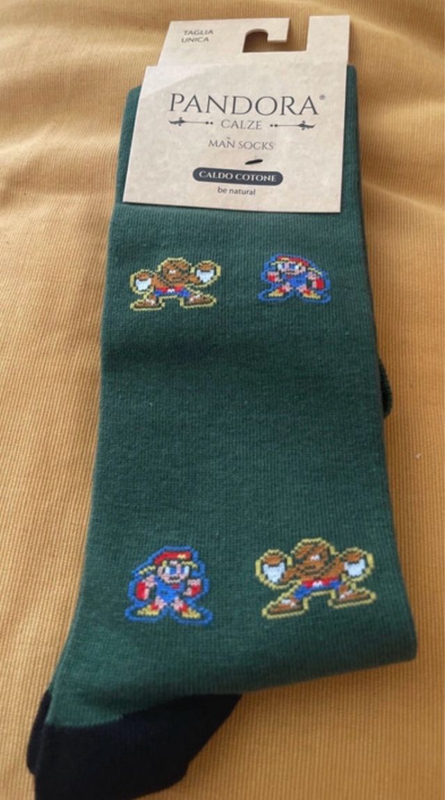 Calze Pandora Uomo Pixel Art Tg Unica