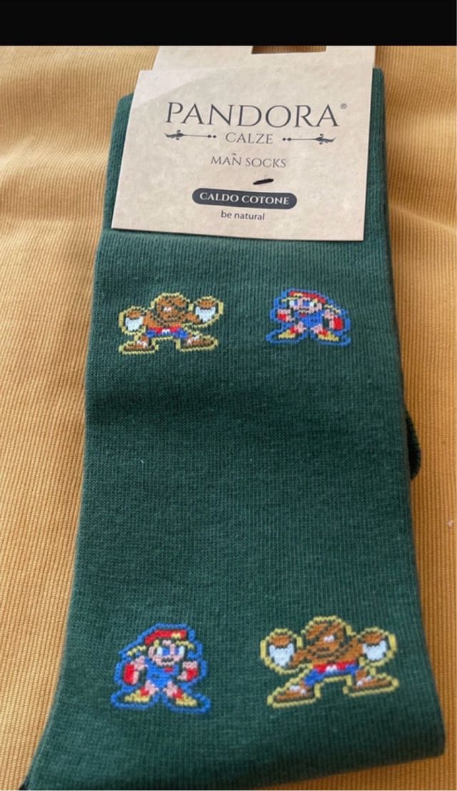 Calze Pandora Uomo Pixel Art Tg Unica