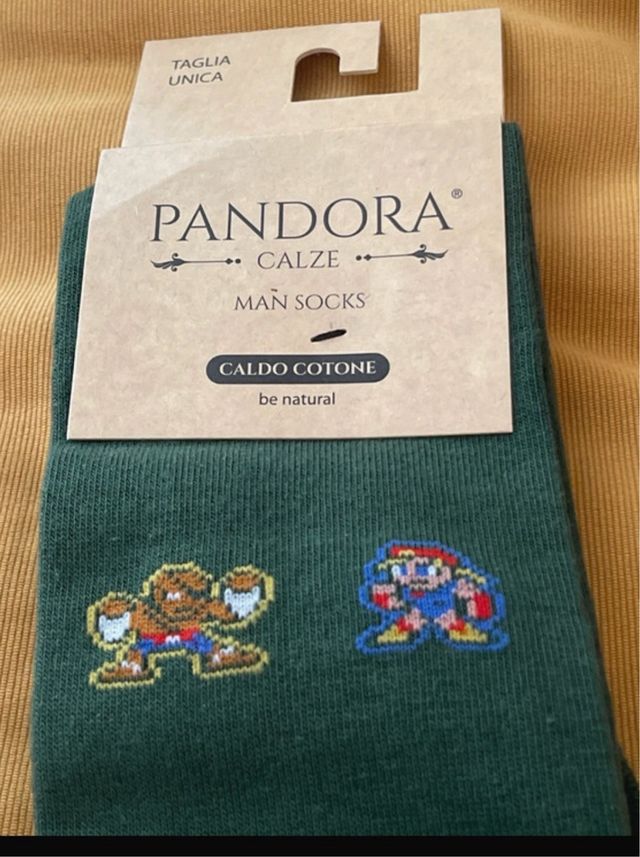Calze Pandora Uomo Pixel Art Tg Unica