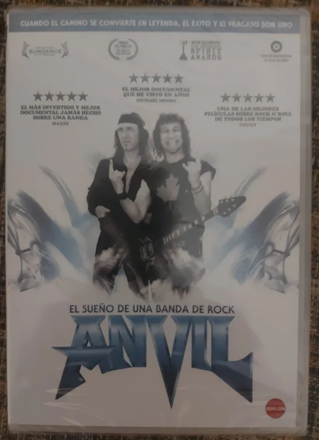 DVD Anvil El Sueño de una Banda de Rock