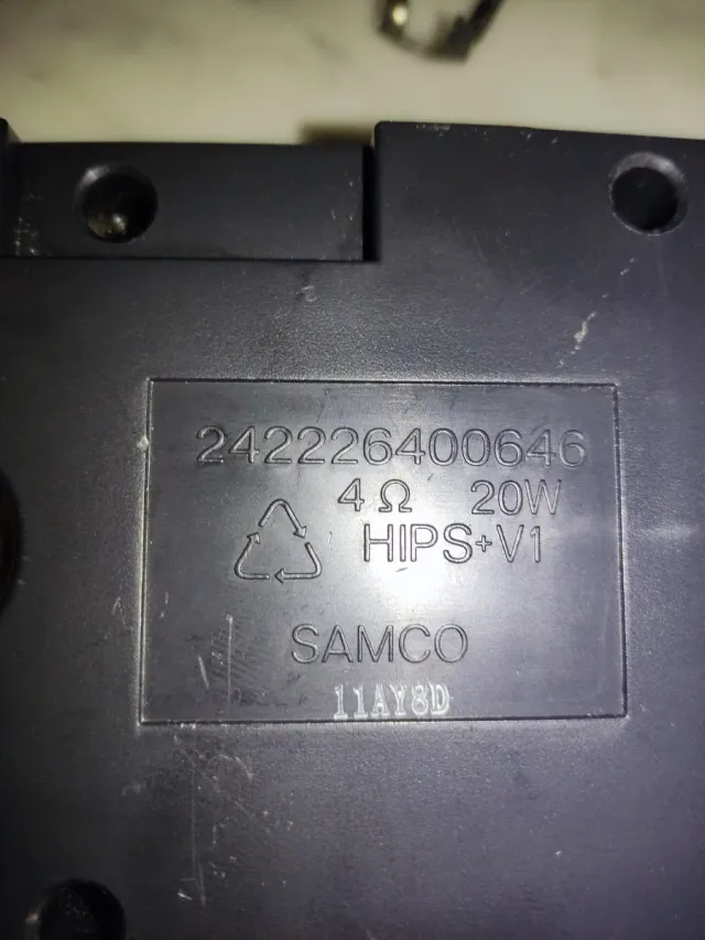 Coppia Altoparlanti TV Philips 242226400646