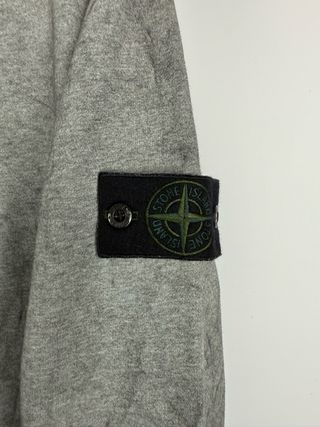 Grey Stone Island Dust Colour treatment sweatshirt