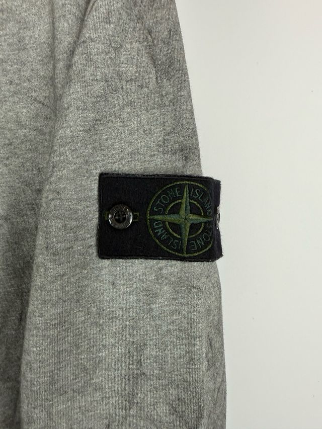 Grey Stone Island Dust Colour treatment sweatshirt