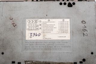 Rádio Becker CR-22 Porsche