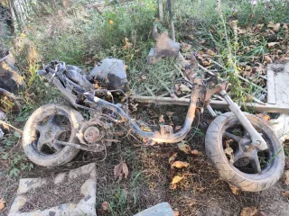 Chasis Yamaha Aerox con documentación