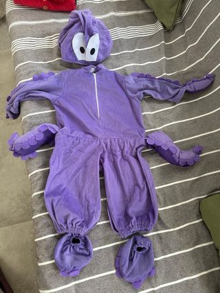 Disfraz Pulpo Infantil Morado