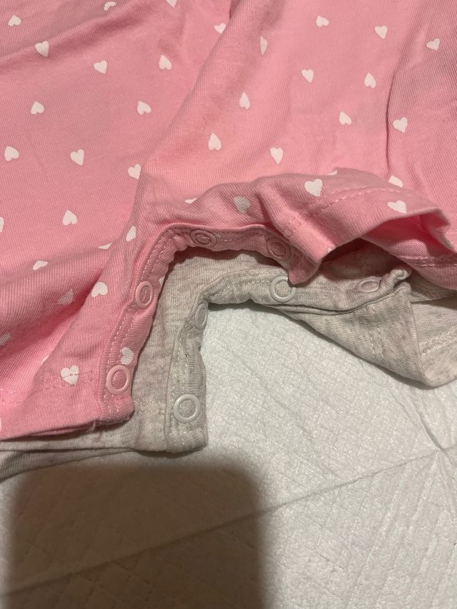 Lote 3 pijamas bebé 9 meses