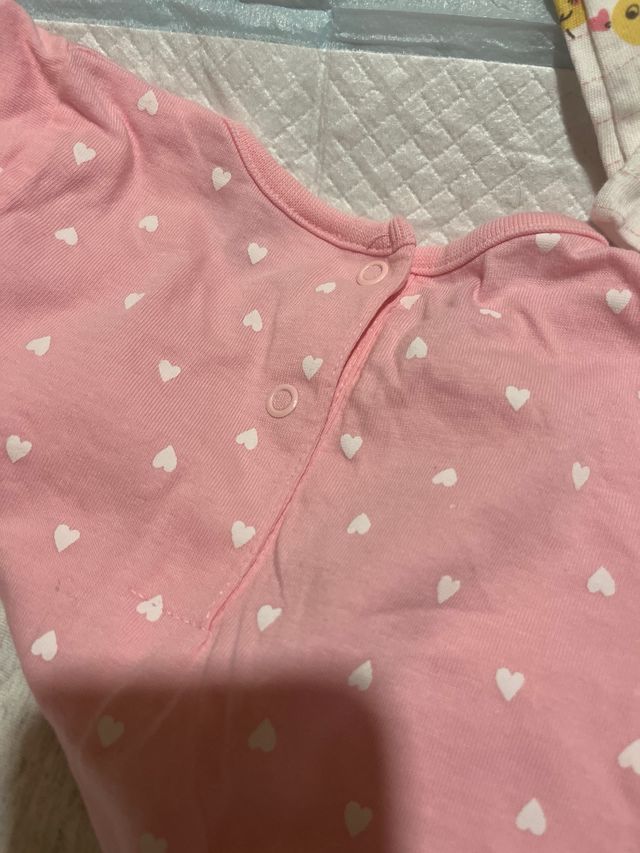Lote 3 pijamas bebé 9 meses