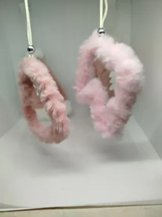 Cappello Babbo Natale Rosa Peluche