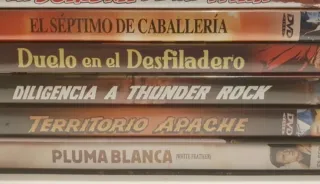 Lote 5 Películas Western DVD (Español)