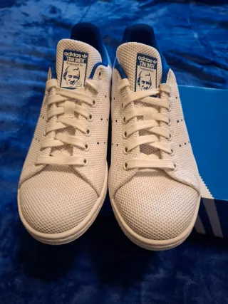 Adidas Stan Smith Blancas y Azules
