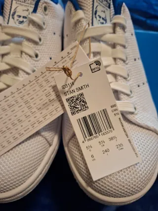 Adidas Stan Smith Blancas y Azules