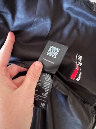 Prada Giubbotto Nero Lucido