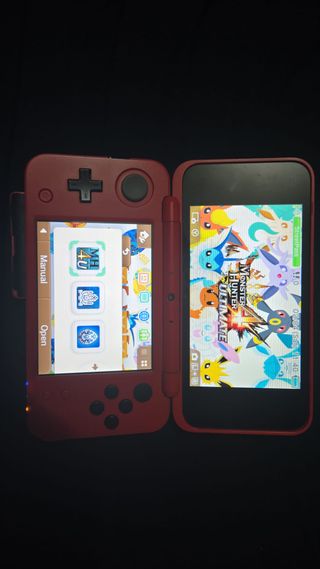 Nintendo 2DS XL Edição Pokeball Desbloqueada