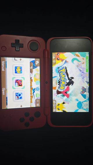 Nintendo 2DS XL Edição Pokeball Desbloqueada