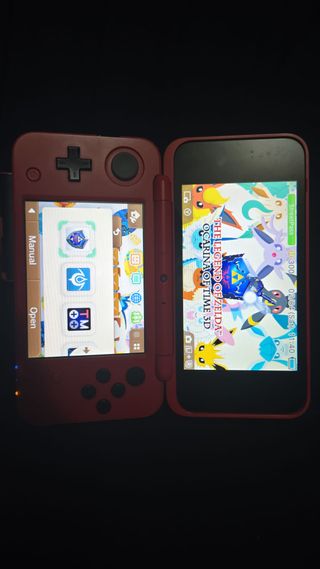 Nintendo 2DS XL Edição Pokeball Desbloqueada