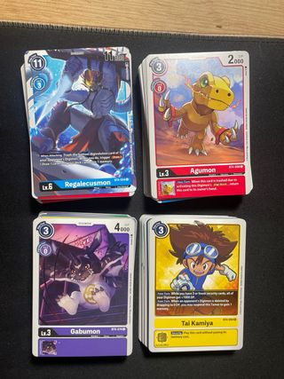 Digimon TCG BT-03 / BT-04 - 270 Cartas