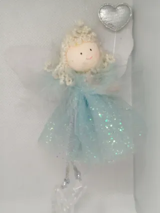 Decorazione Natalizia Angelo Azzurro