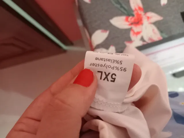 Pantalones anchos palmeras talla 5XL