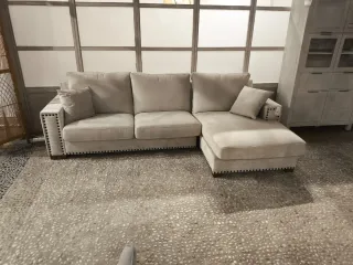 Sofá Chaise Longue Banak modelo Rabat Beige