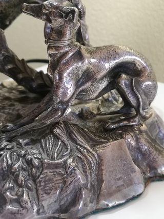 Lámpara Valenti Lévrier 50s 60s galgos palmeras