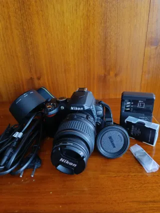 Cámara Nikon D60 Negra