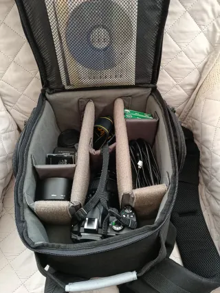 Cámara Nikon D60 Negra