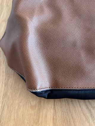 Bolso Michael Kors Negro Nylon Marrón