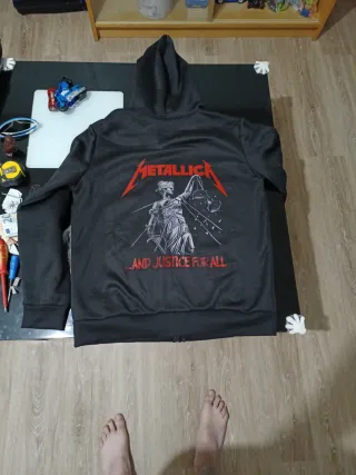 Sudadera Metallica And Justice For All