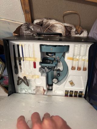 Set Microscopio con Accesorios