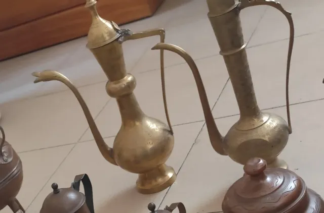 Lote Antigüedades Cobre y Latón