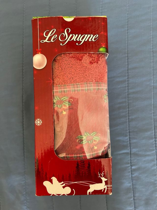 Set de Toallas Navideñas Le Spugne