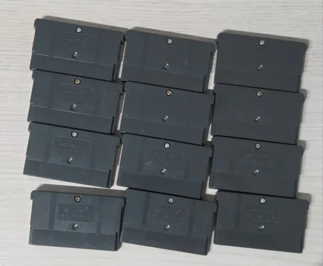 Lote 12 Jogos Game Boy Advance Nintendo