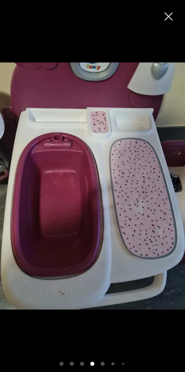 Smoby Baby Nurse cambiador y bañera