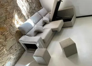 SOFA CHAISE LONGUE TOTALMENTE NUEVO.
