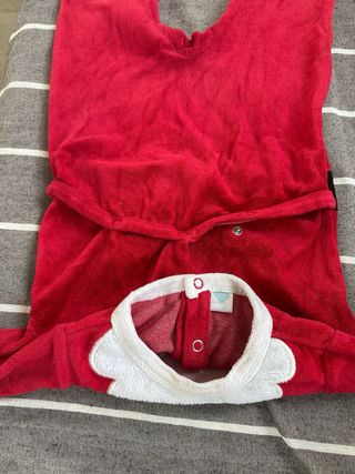 Disfraz Papá Noel Infantil. Talla 12 Meses