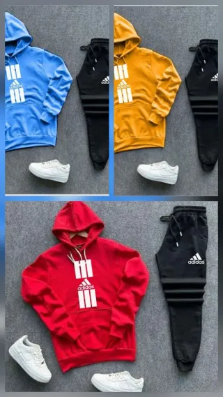 Conjunto Adidas Sudadera y Pantalón