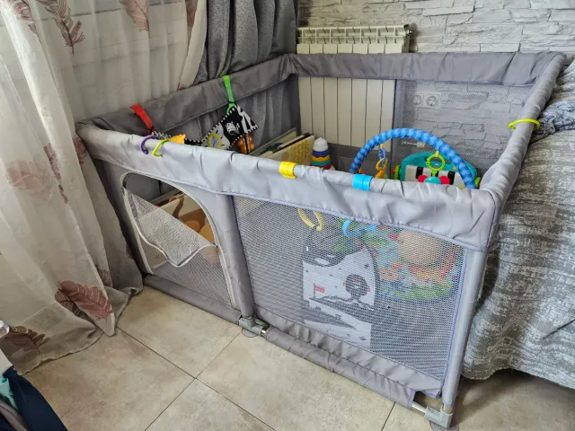 Parque infantil bebé 120x120 cm