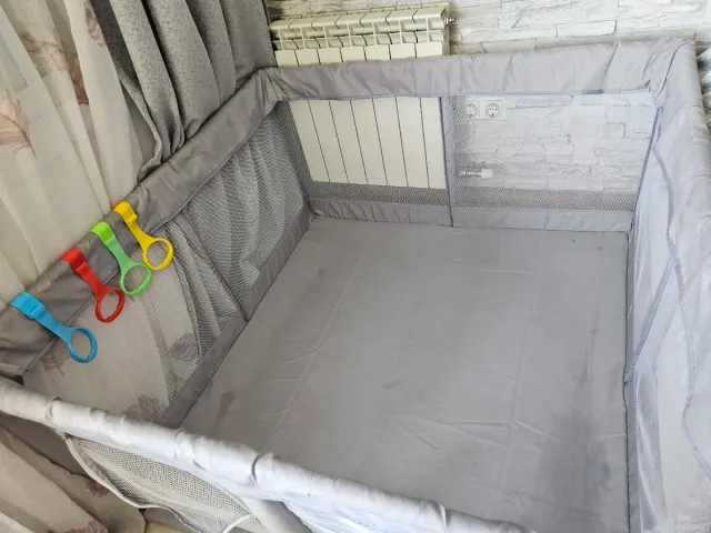 Parque infantil bebé 120x120 cm