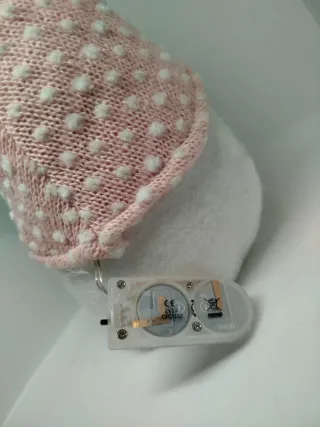 Gnomo Natalizio Rosa con Pois Bianchi