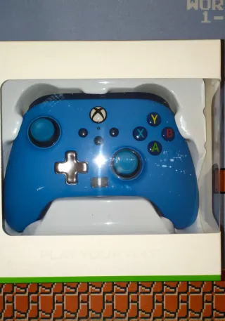 Mando PowerA Xbox Enhanced Wired Azul