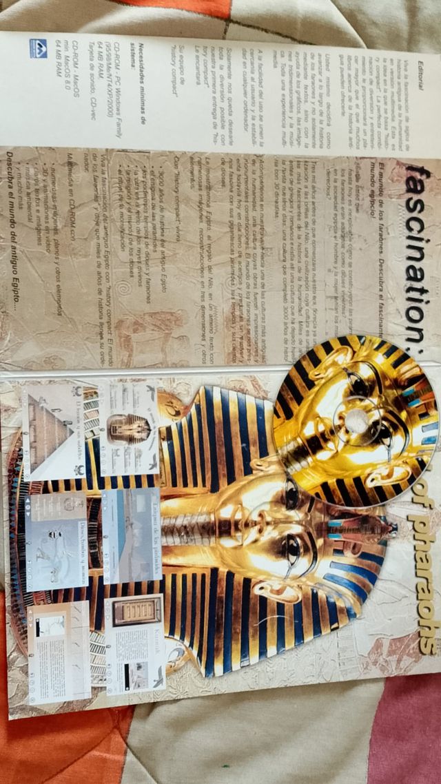 Enciclopédia História do Egito CD-ROM