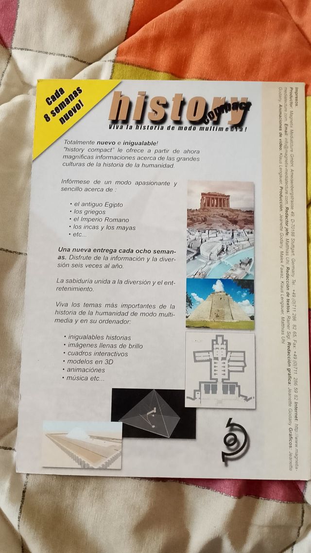 Enciclopédia História do Egito CD-ROM