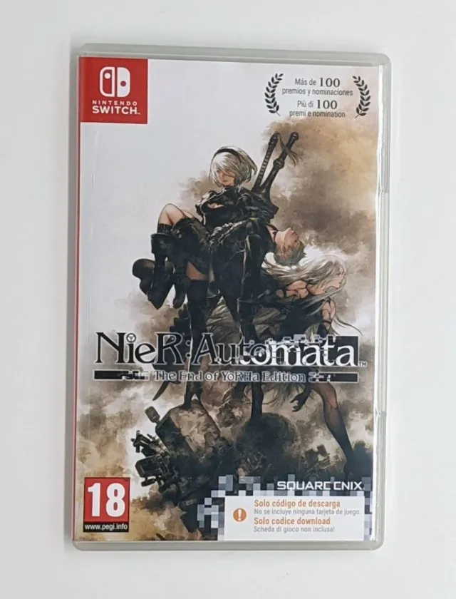 Caja Vacía Nier Automata The End of YoRHa