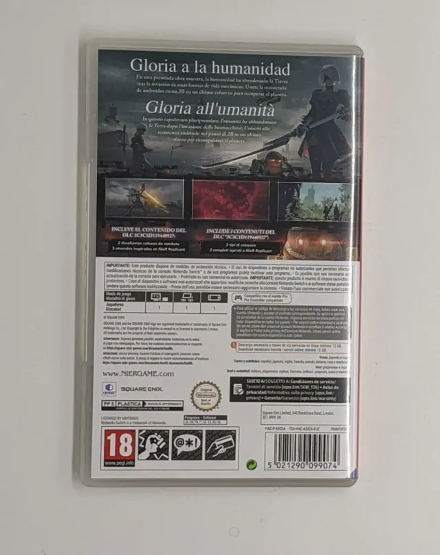 Caja Vacía Nier Automata The End of YoRHa