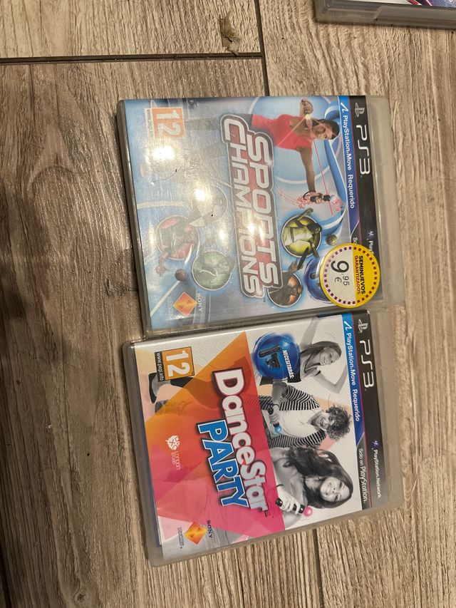 2 Juegos PS3: Sports Champions y DanceStar Party