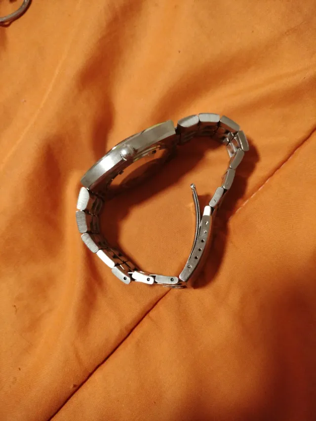 Reloj vintage plateado