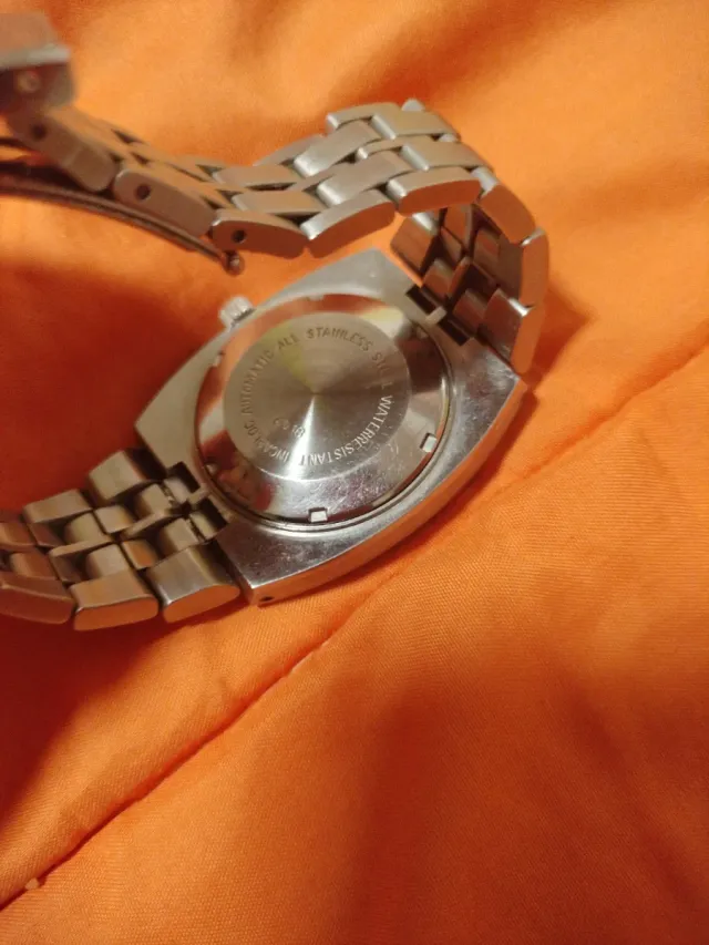 Reloj vintage plateado